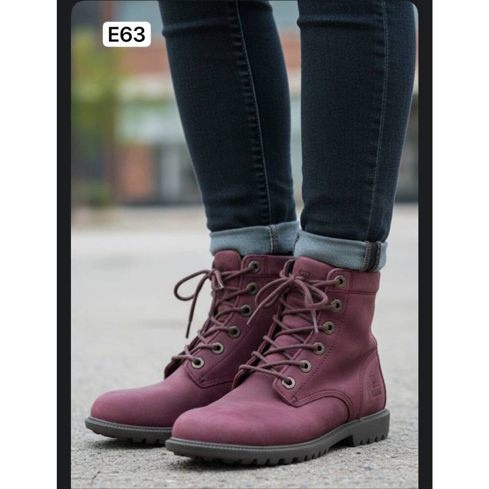 Kodiak Canada's Boots‎ Waterproof Red Suede Leather Women’s Sz US 5 Gorpcore